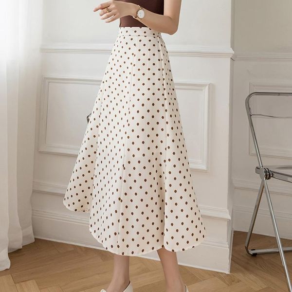 skirts ailegogo spring summer women polka dot casual female streetwear high waist elasitc medium long ladies skirt, Black
skirts ailegogo spring summer women polka dot casual female streetwear high waist elasitc medium long ladies skirt, Black