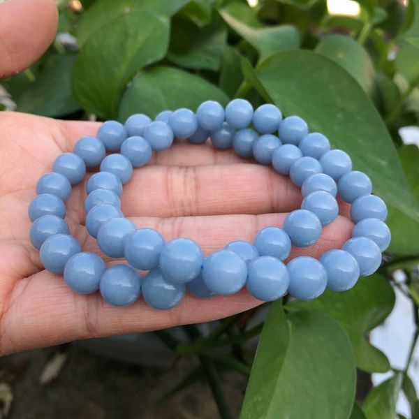charm bracelets natural blue angelite bracelet round beads crystal healing stone, Golden;silver
charm bracelets natural blue angelite bracelet round beads crystal healing stone, Golden;silver