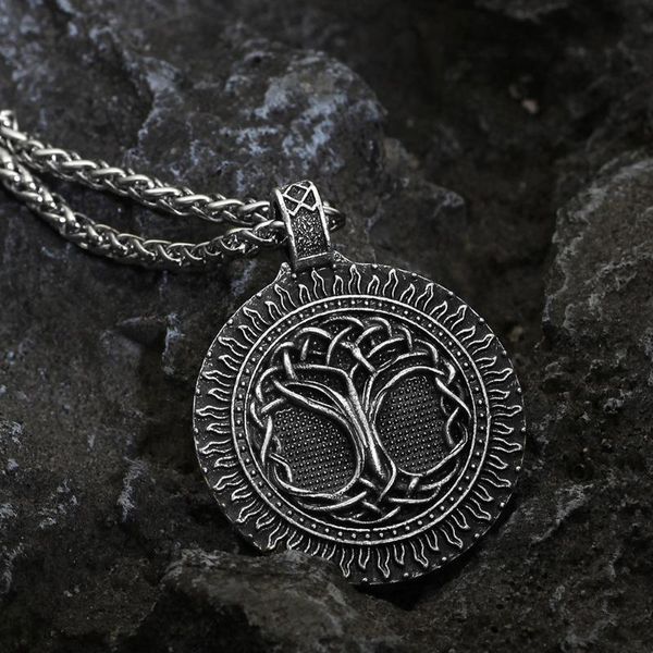 pendant necklaces tree of life viking nordic style chain necklace christmas gift for men goth women necklac, Silver
pendant necklaces tree of life viking nordic style chain necklace christmas gift for men goth women necklac, Silver