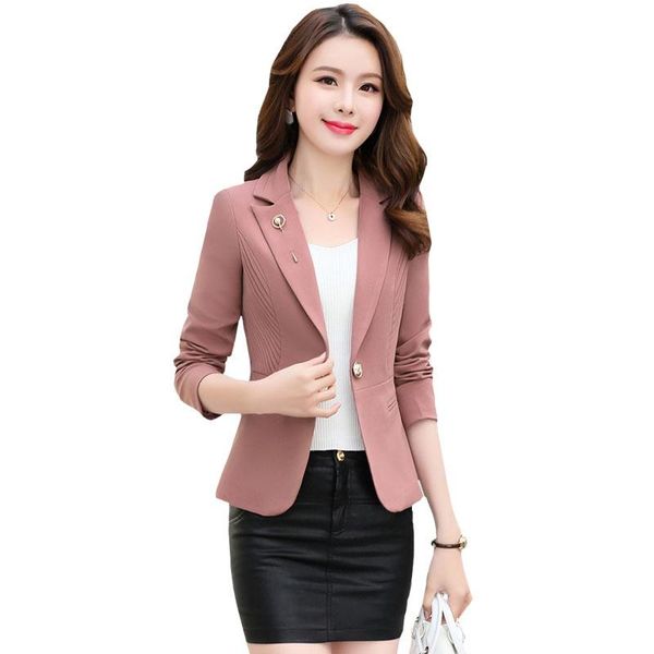 women's suits & blazers slim fashion spring autumn blazer cute ol ladies long-sleeved coat short suit 2021 single button female outwear, White;black
women's suits & blazers slim fashion spring autumn blazer cute ol ladies long-sleeved coat short suit 2021 single button female outwear, White;black