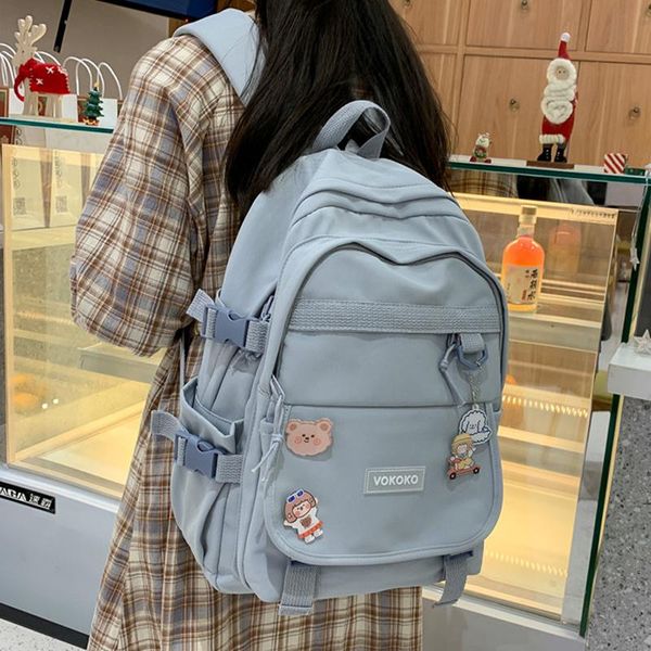backpack enopella fashion women waterproof student men black girls school mochila nylon cute bookbag for teenage rucksack
backpack enopella fashion women waterproof student men black girls school mochila nylon cute bookbag for teenage rucksack