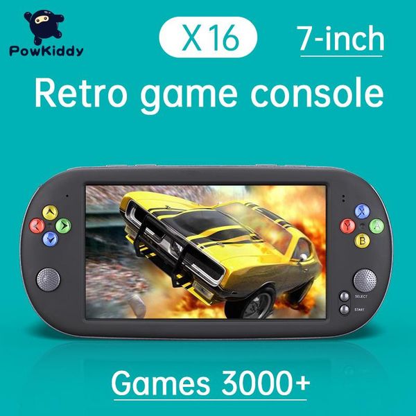 powkiddy x16 7-inch retro classic game console small electronic handheld portable player is suitable for neogeo arcade players
powkiddy x16 7-inch retro classic game console small electronic handheld portable player is suitable for neogeo arcade players