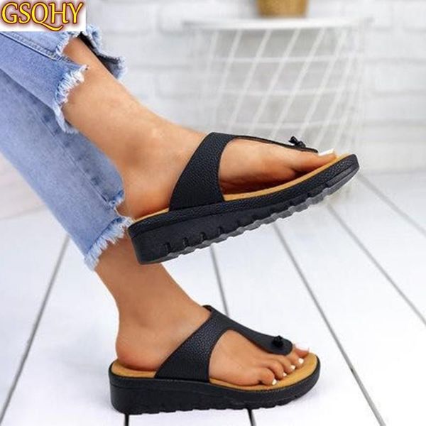 women summer slip on wedge slippers ladies pu leather clip toe fashion shoes woman casual platform female comfort slipper, Black
women summer slip on wedge slippers ladies pu leather clip toe fashion shoes woman casual platform female comfort slipper, Black