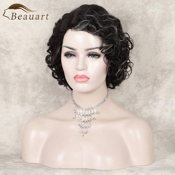 lace wigs beauart wave wig 100%human hair full 12" part wavy curly for women highlight white, Black;brown
lace wigs beauart wave wig 100%human hair full 12" part wavy curly for women highlight white, Black;brown