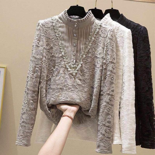 women blouse round neck long sleeve shirt casual soft warm chiffon 2021 autumn and winter plus size 4xl y65 women's blouses & shirts, White
women blouse round neck long sleeve shirt casual soft warm chiffon 2021 autumn and winter plus size 4xl y65 women's blouses & shirts, White