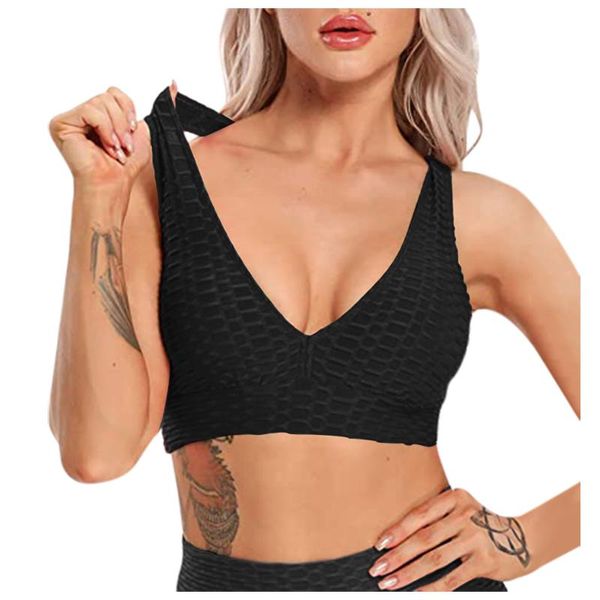deep v fitness push up bra women sports seamless bubble bralette wire cross back casual underwear sport bras yoga outfit
deep v fitness push up bra women sports seamless bubble bralette wire cross back casual underwear sport bras yoga outfit