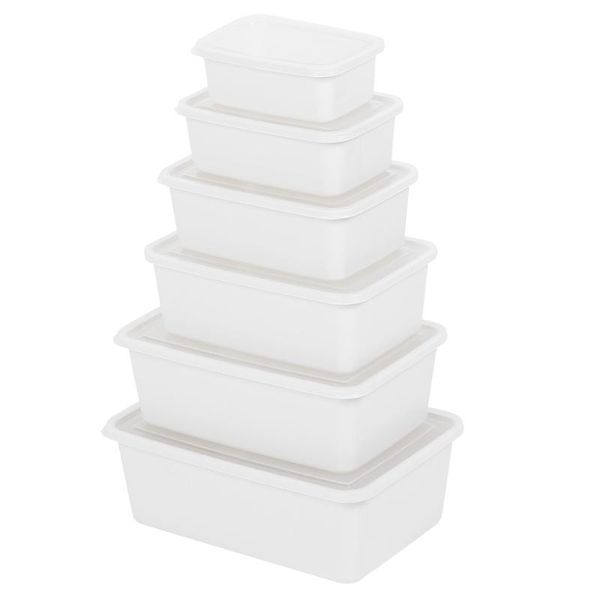 storage bottles & jars 6pcs refrigerator box plastic food containers kitchen cabinet desk organizer
storage bottles & jars 6pcs refrigerator box plastic food containers kitchen cabinet desk organizer