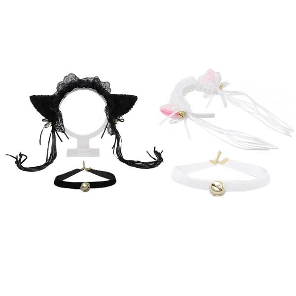 other event & party supplies kitten ears furry headwear choker with bell lace for cosplay props
other event & party supplies kitten ears furry headwear choker with bell lace for cosplay props