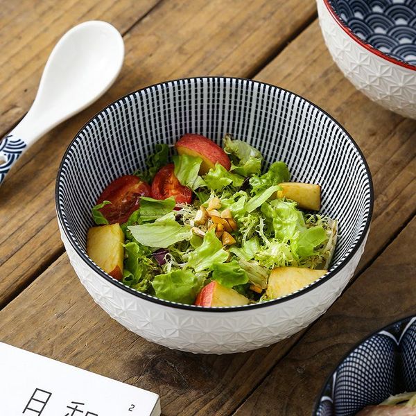 bowls nordic style 6-inch soup bowl underglaze ceramic tableware household instant noodle restaurant simple creative embossed ramen
bowls nordic style 6-inch soup bowl underglaze ceramic tableware household instant noodle restaurant simple creative embossed ramen