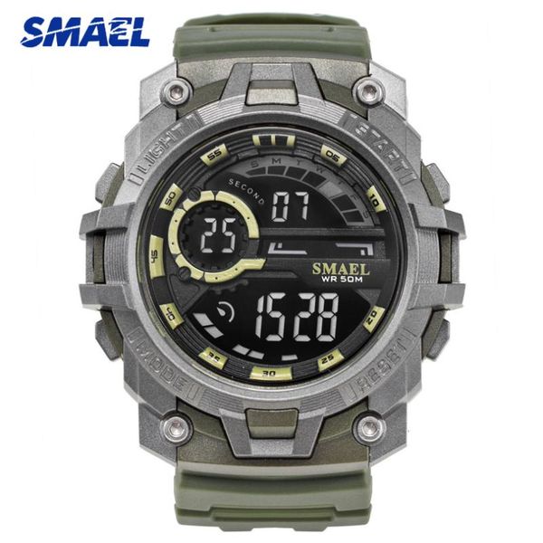 military watch men led backlight fashion male sport watches casual quartz wristwatch mens 1701 reloj hombre wristwatches, Slivery;brown
military watch men led backlight fashion male sport watches casual quartz wristwatch mens 1701 reloj hombre wristwatches, Slivery;brown