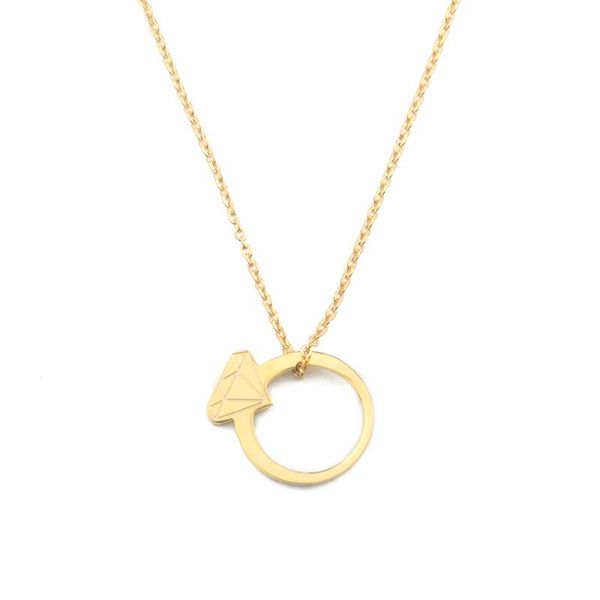 pendant necklaces 10pcs gold color anillo diamante necklace for women clavicle choker stainless steel chain rhombus statement wedding body j, Silver
pendant necklaces 10pcs gold color anillo diamante necklace for women clavicle choker stainless steel chain rhombus statement wedding body j, Silver