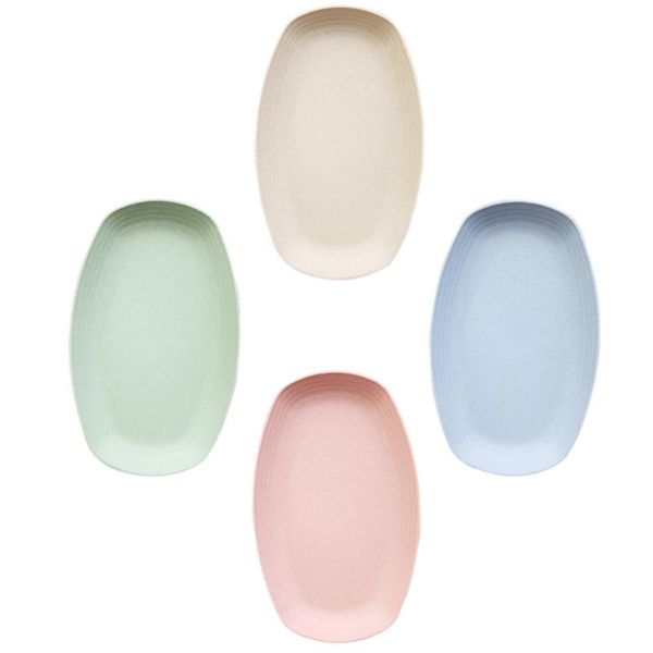 dinnerware sets 4pcs wheat straw oval shape fruit dessert storage plates (random color)
dinnerware sets 4pcs wheat straw oval shape fruit dessert storage plates (random color)