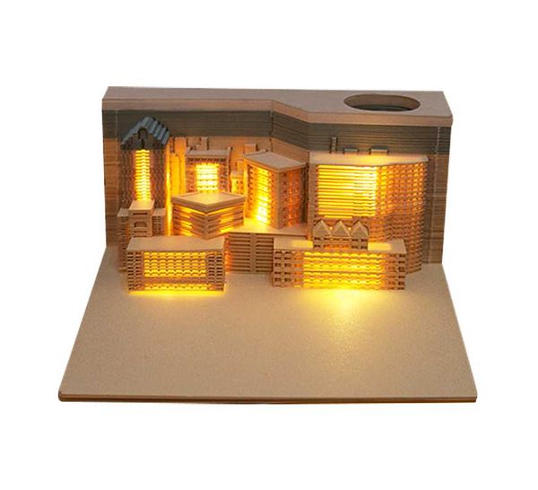 party favor omoshiroi block city 3d notepads diy stationery sticky note cute quality scrapbooking led light memo pad birthday gift
party favor omoshiroi block city 3d notepads diy stationery sticky note cute quality scrapbooking led light memo pad birthday gift