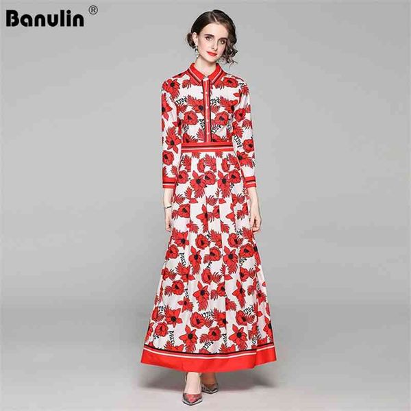 est spring long maxi dress women's turn down neck sleeve robe charming floral print bohemia casual runway 210603, Black;gray
est spring long maxi dress women's turn down neck sleeve robe charming floral print bohemia casual runway 210603, Black;gray