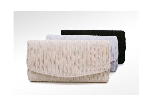 dhl50pcs evening bags women pu folding ruched decoration phone long hasp clutch bag black sliver
dhl50pcs evening bags women pu folding ruched decoration phone long hasp clutch bag black sliver