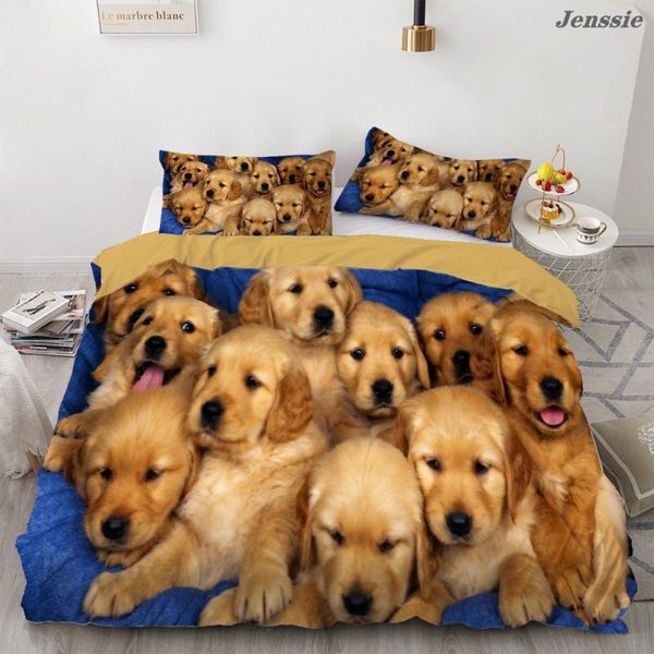 bedding sets pet dog 3d printing set cute puppy duvet cover animal series quilt child 2/3piece bed linen
bedding sets pet dog 3d printing set cute puppy duvet cover animal series quilt child 2/3piece bed linen