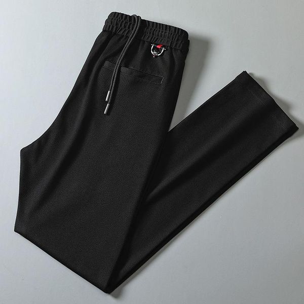men's pants autumn and winter business casual trousers elastic waist straight tube fashion comfortable sports, Black
men's pants autumn and winter business casual trousers elastic waist straight tube fashion comfortable sports, Black