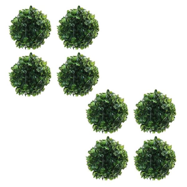 decorative flowers & wreaths 8 pcs artificial grass pendant green leaves balls fake decor
decorative flowers & wreaths 8 pcs artificial grass pendant green leaves balls fake decor