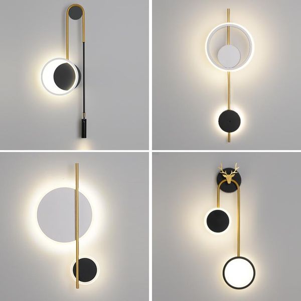 modern minimalism led wall lamps fixtures nordic style indoor decorative simple lighting lustre for living room bedroom study lamp
modern minimalism led wall lamps fixtures nordic style indoor decorative simple lighting lustre for living room bedroom study lamp