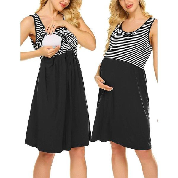 maternity dresses summer dress loose nursing women pregnant solid breastfeeding, White
maternity dresses summer dress loose nursing women pregnant solid breastfeeding, White