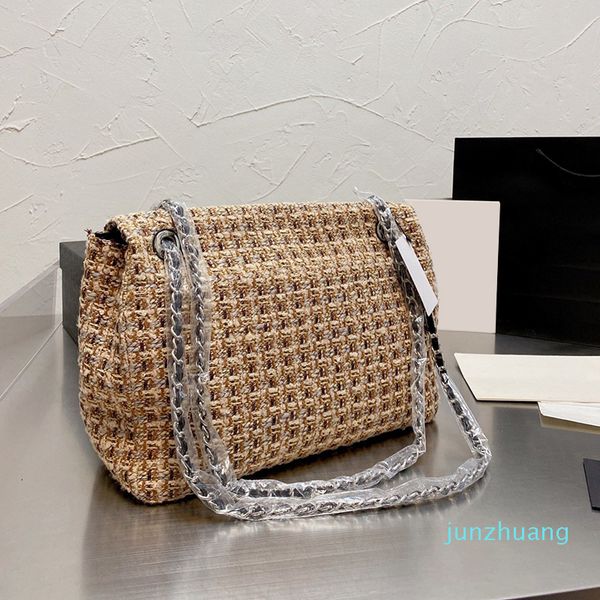 designer- autumn france women classic flap tweed bags brave silver metal hardware large capacity travel it fashion 36cm
designer- autumn france women classic flap tweed bags brave silver metal hardware large capacity travel it fashion 36cm