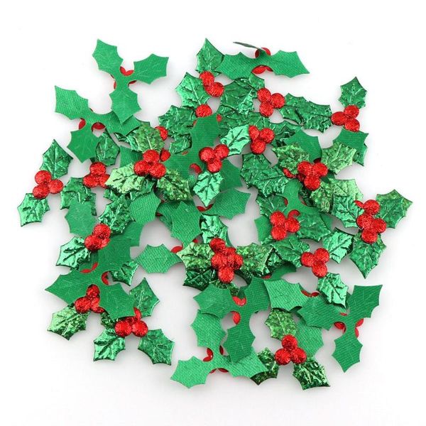 christmas decorations 100pcs table decoration holly berries and leaves appliques for ,stick-on diy laser green color
christmas decorations 100pcs table decoration holly berries and leaves appliques for ,stick-on diy laser green color