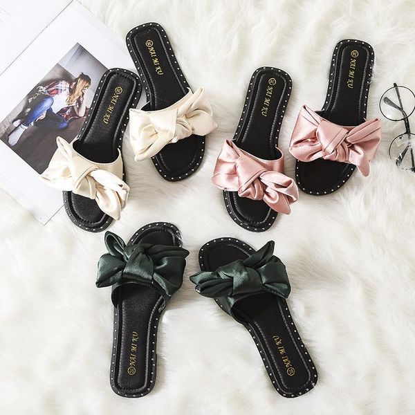 slippers women summer bow sandals slipper indoor outdoor flip-flops beach shoes female fashion 2021 silk, Black
slippers women summer bow sandals slipper indoor outdoor flip-flops beach shoes female fashion 2021 silk, Black
