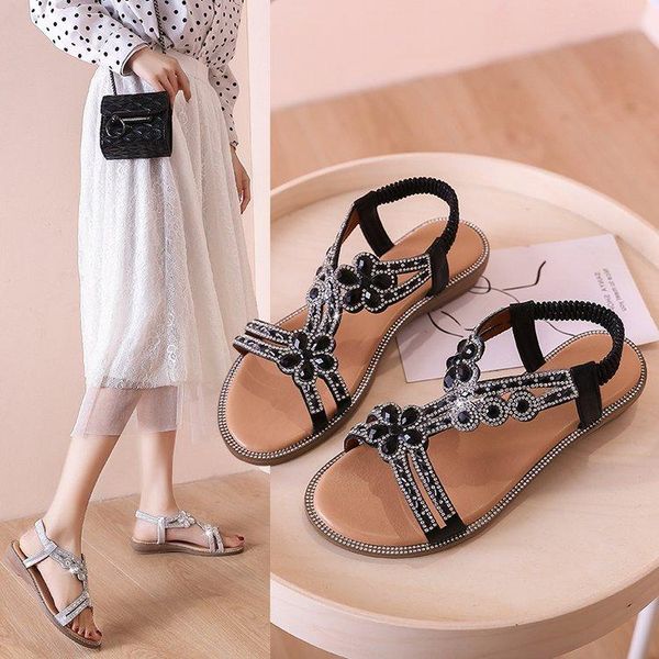 low sandals woman leather large size low-heeled big pu fabric slides hoof heels rubber, Black
low sandals woman leather large size low-heeled big pu fabric slides hoof heels rubber, Black