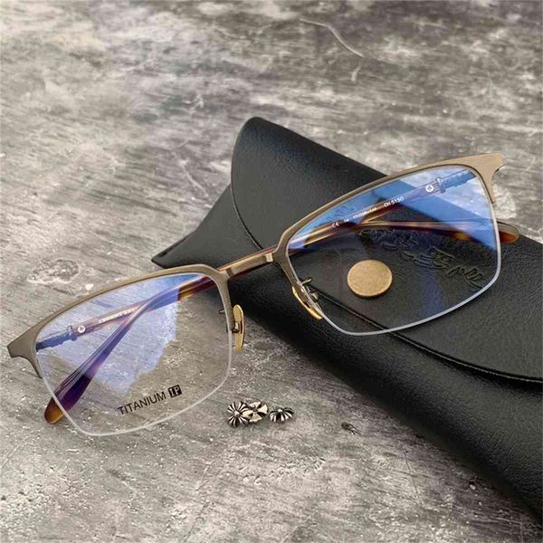 80% off store online crosin glasses frame 5150 ultra light business pure titanium square half men's myopia personality plate, White;black
80% off store online crosin glasses frame 5150 ultra light business pure titanium square half men's myopia personality plate, White;black