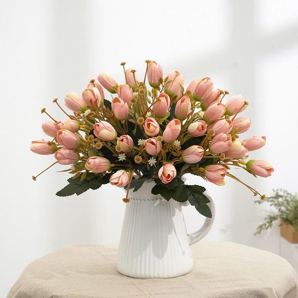 heads artificial tulip flowers real touch silk bouquet fake flower for wedding bridal shower home garden decoration decorative & wreaths
heads artificial tulip flowers real touch silk bouquet fake flower for wedding bridal shower home garden decoration decorative & wreaths