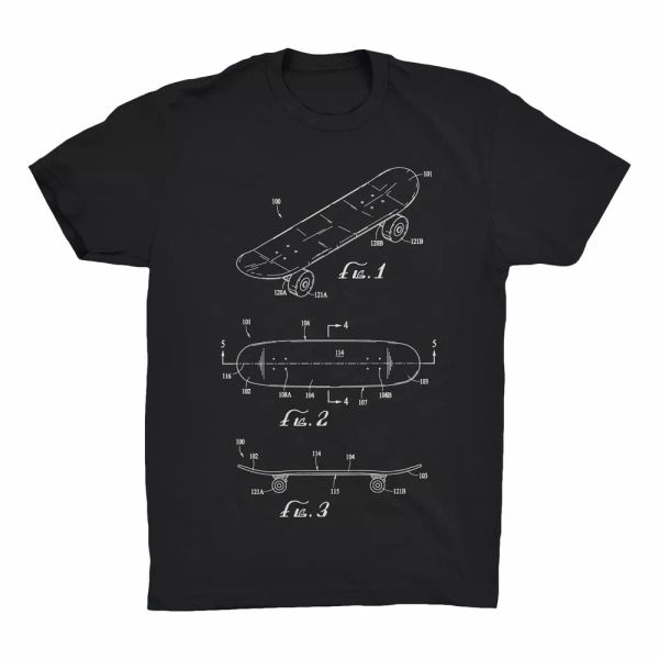 skateboard patent t-shirt, skateboard shirt blueprint 100% soft cotton comfy tee, White;black
skateboard patent t-shirt, skateboard shirt blueprint 100% soft cotton comfy tee, White;black