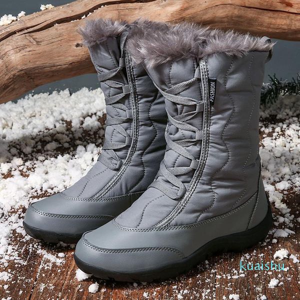 boots women winter snow plus velvet sneakers casual botas mujer female warm outdoor sport shoes, Black
boots women winter snow plus velvet sneakers casual botas mujer female warm outdoor sport shoes, Black