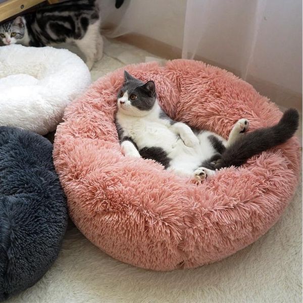 cat beds & furniture 40/50/60cm round long plush super soft sleeping bed lightweight warm fluffy touch dog pet cushion mat
cat beds & furniture 40/50/60cm round long plush super soft sleeping bed lightweight warm fluffy touch dog pet cushion mat