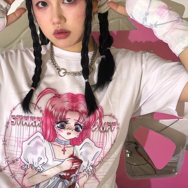 cute sad angel sweet girls mens t shirt cartoon harajuku japan streetwear y2k kawaii casual vintage loose summer men and, White;black
cute sad angel sweet girls mens t shirt cartoon harajuku japan streetwear y2k kawaii casual vintage loose summer men and, White;black