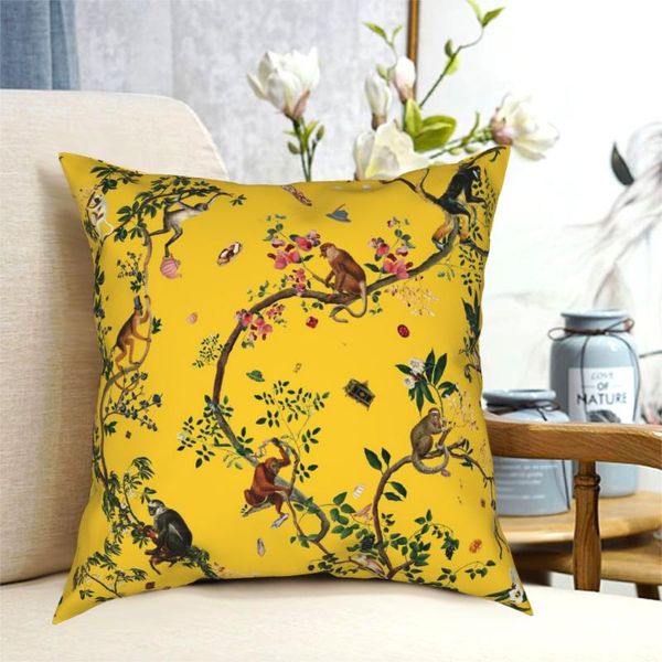 pillow case monkey world yellow square pillowcase polyester creative decorative home cushion cover 45*45cm
pillow case monkey world yellow square pillowcase polyester creative decorative home cushion cover 45*45cm