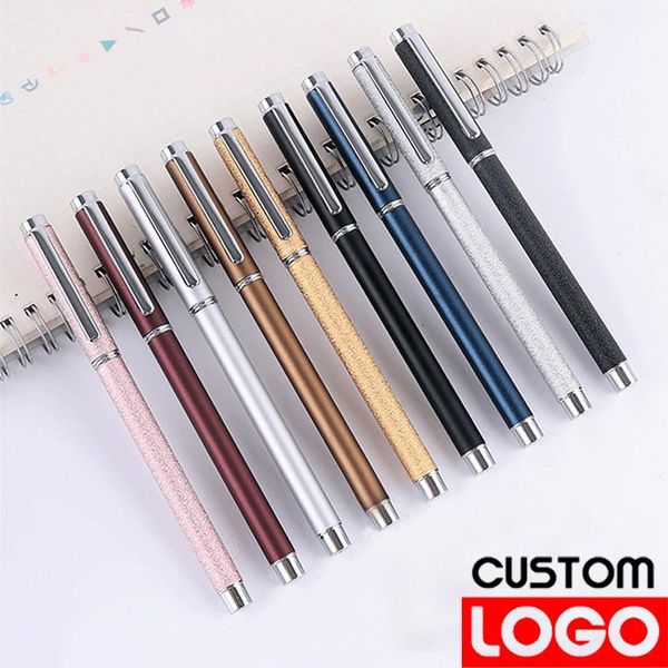 gel pens 1pc metal pen business office signing ballpoint birthday gifts engraved name private laser customized logo
gel pens 1pc metal pen business office signing ballpoint birthday gifts engraved name private laser customized logo