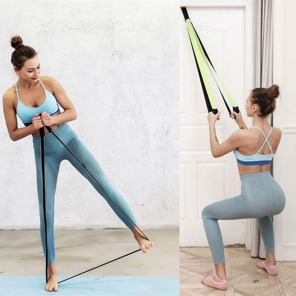 fitness elastic yoga strap with door buckle padded handle exercise stretching belt workout leg resistance band for home pilates stripes
fitness elastic yoga strap with door buckle padded handle exercise stretching belt workout leg resistance band for home pilates stripes