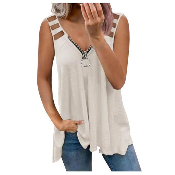women's blouses & shirts 2021 summer hollow out tank plus size women casual loose zipper v-neck waffle white shirt female streetwear
women's blouses & shirts 2021 summer hollow out tank plus size women casual loose zipper v-neck waffle white shirt female streetwear