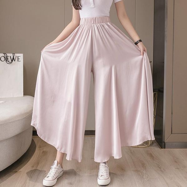 women's pants & capris spring summer women wide leg skirts casual high waist pantalones korean style elegant fashion loose trouser clot, Black;white
women's pants & capris spring summer women wide leg skirts casual high waist pantalones korean style elegant fashion loose trouser clot, Black;white