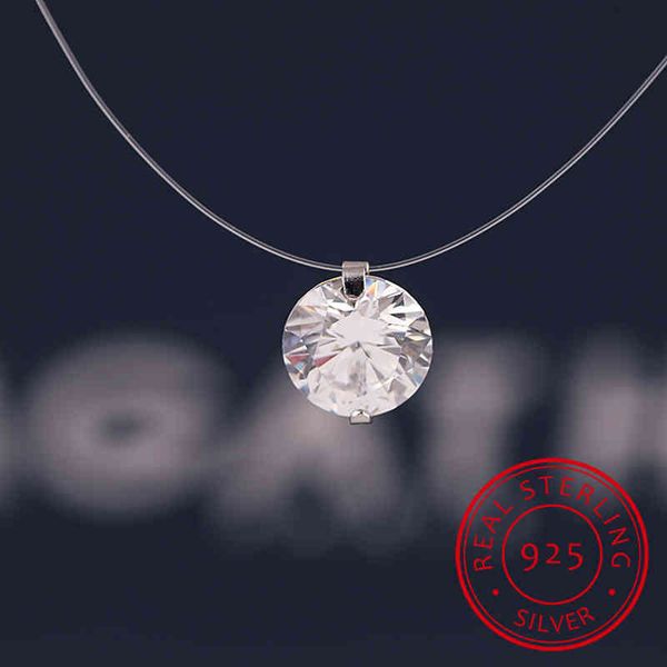 designer necklace summer stereo transparent fishing line stealth snowball crystal from swarovski locks chain valentine gift, Silver
designer necklace summer stereo transparent fishing line stealth snowball crystal from swarovski locks chain valentine gift, Silver