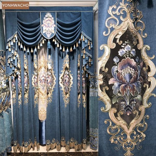curtain & drapes custom european living room luxury villa bedroom hollow embroidered cloth blackout valance tulle drapery c775
curtain & drapes custom european living room luxury villa bedroom hollow embroidered cloth blackout valance tulle drapery c775