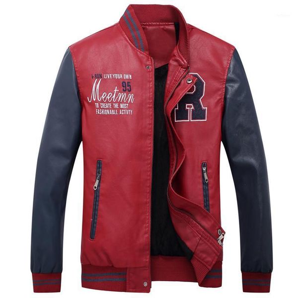 men's jackets mens leather motorcycle fashion coats winter fleece thermal patchwork men tactical brand clothing 4xl, Black;brown
men's jackets mens leather motorcycle fashion coats winter fleece thermal patchwork men tactical brand clothing 4xl, Black;brown