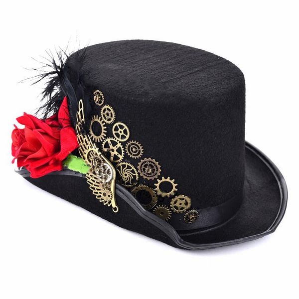 hats, scarves & gloves sets steampunk rose flower wing feather gear hat retro prom performance cosplay halloween, Blue;gray
hats, scarves & gloves sets steampunk rose flower wing feather gear hat retro prom performance cosplay halloween, Blue;gray