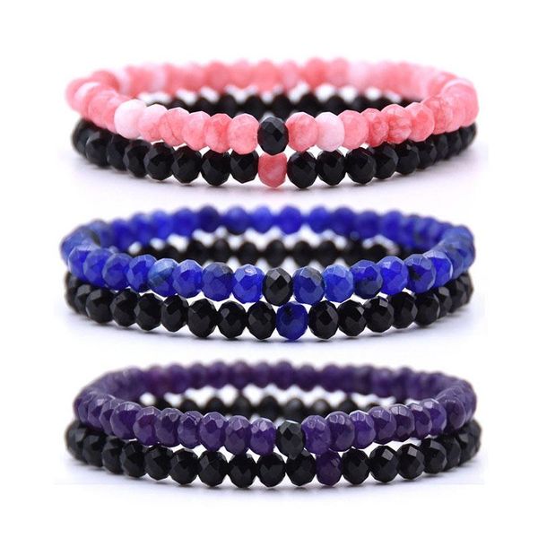beaded, strands beads bracelets for men&women 2021 2pcs/set natural stone charm crystal 8mm 6 styles jewelry year's gift, Black
beaded, strands beads bracelets for men&women 2021 2pcs/set natural stone charm crystal 8mm 6 styles jewelry year's gift, Black