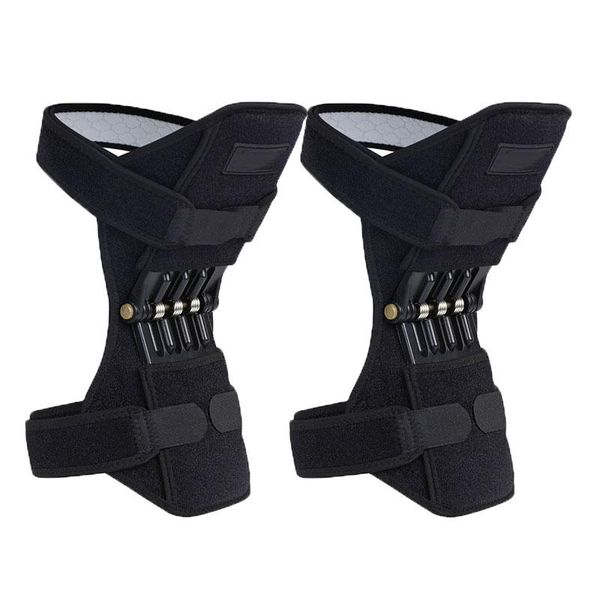 pair joint support knee pads breathable non-slip power lift powerful rebound spring force elbow &, Black;gray
pair joint support knee pads breathable non-slip power lift powerful rebound spring force elbow &, Black;gray