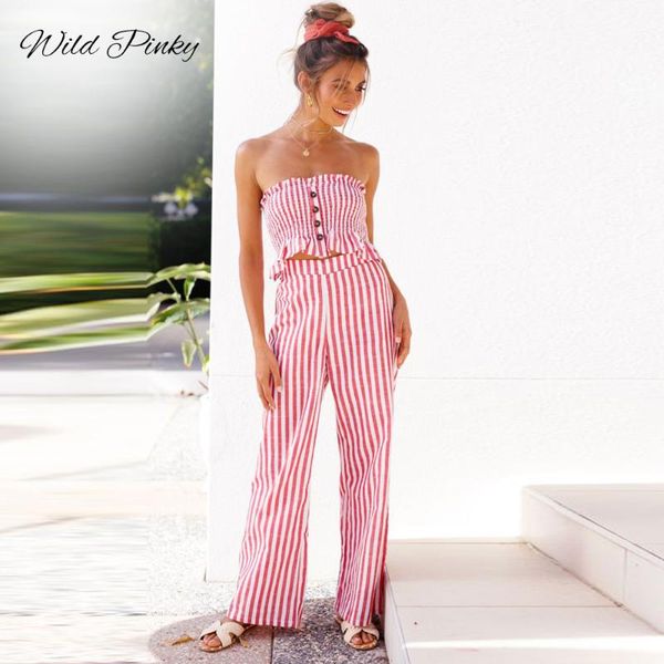 women's jumpsuits & rompers wildpinky bohemian coordinates striped pants women jumpsuit elegant buttons ladies romper summer beach styl, Black;white
women's jumpsuits & rompers wildpinky bohemian coordinates striped pants women jumpsuit elegant buttons ladies romper summer beach styl, Black;white