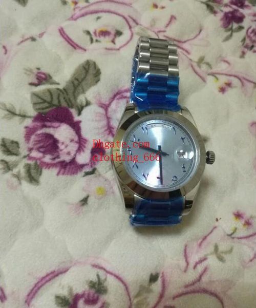 mens watch 40mm 228206 blue arabic rare dial sapphire glass asia 2813 mechanical 316l steel bracelet luxury watches original box paper, Slivery;brown
mens watch 40mm 228206 blue arabic rare dial sapphire glass asia 2813 mechanical 316l steel bracelet luxury watches original box paper, Slivery;brown