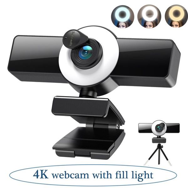 webcams 2k 4k webcam 1080p wide angle view full hd with fill light and microphone autofocus usb for pc video conference
webcams 2k 4k webcam 1080p wide angle view full hd with fill light and microphone autofocus usb for pc video conference