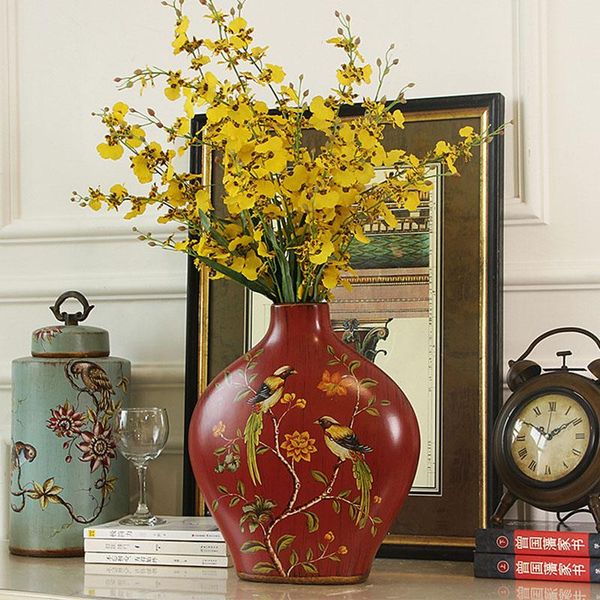 vases american retro red ceramic flower vase home decoration modern art plant holder desk hydroponics device room decor
vases american retro red ceramic flower vase home decoration modern art plant holder desk hydroponics device room decor