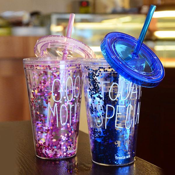 water bottles double wall plastic tumbler bottle with straw and lid 450ml summer drink
water bottles double wall plastic tumbler bottle with straw and lid 450ml summer drink